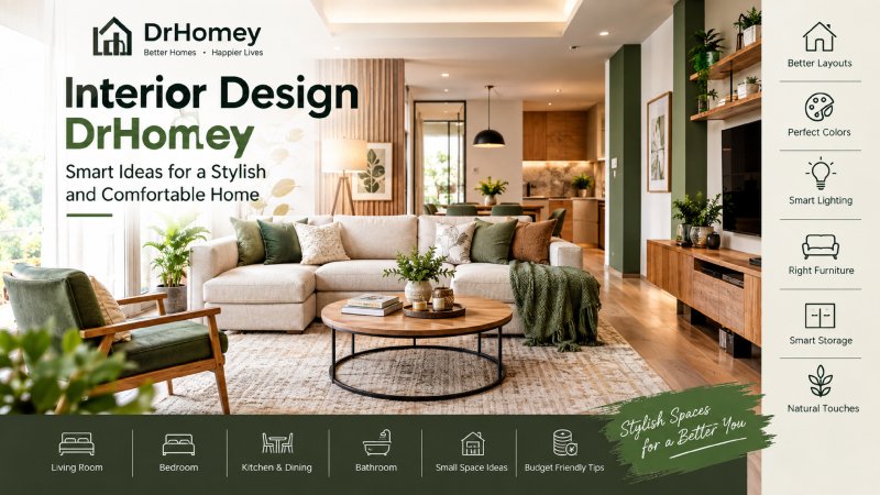 Interior Design DrHomey ideas for a stylish and comfortable home
